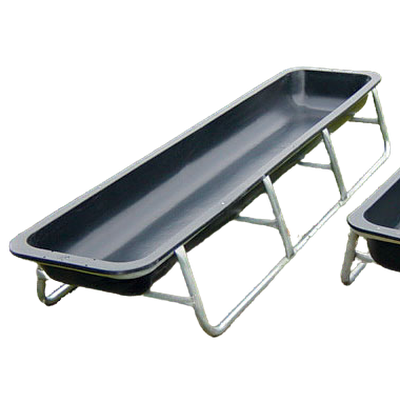 10’ Feed Bunk/Feed Trough Galvanized Base