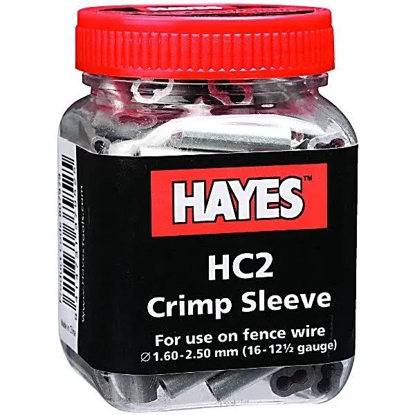 Hayes HC2 Crimp Sleeve 16-12.5 Gauge 100pk
