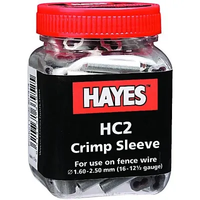 Hayes HC2 Crimp Sleeve 16-12.5 Gauge 100pk