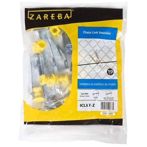 Chain Link Fence Insulator 10 Pack ICLXY-Z