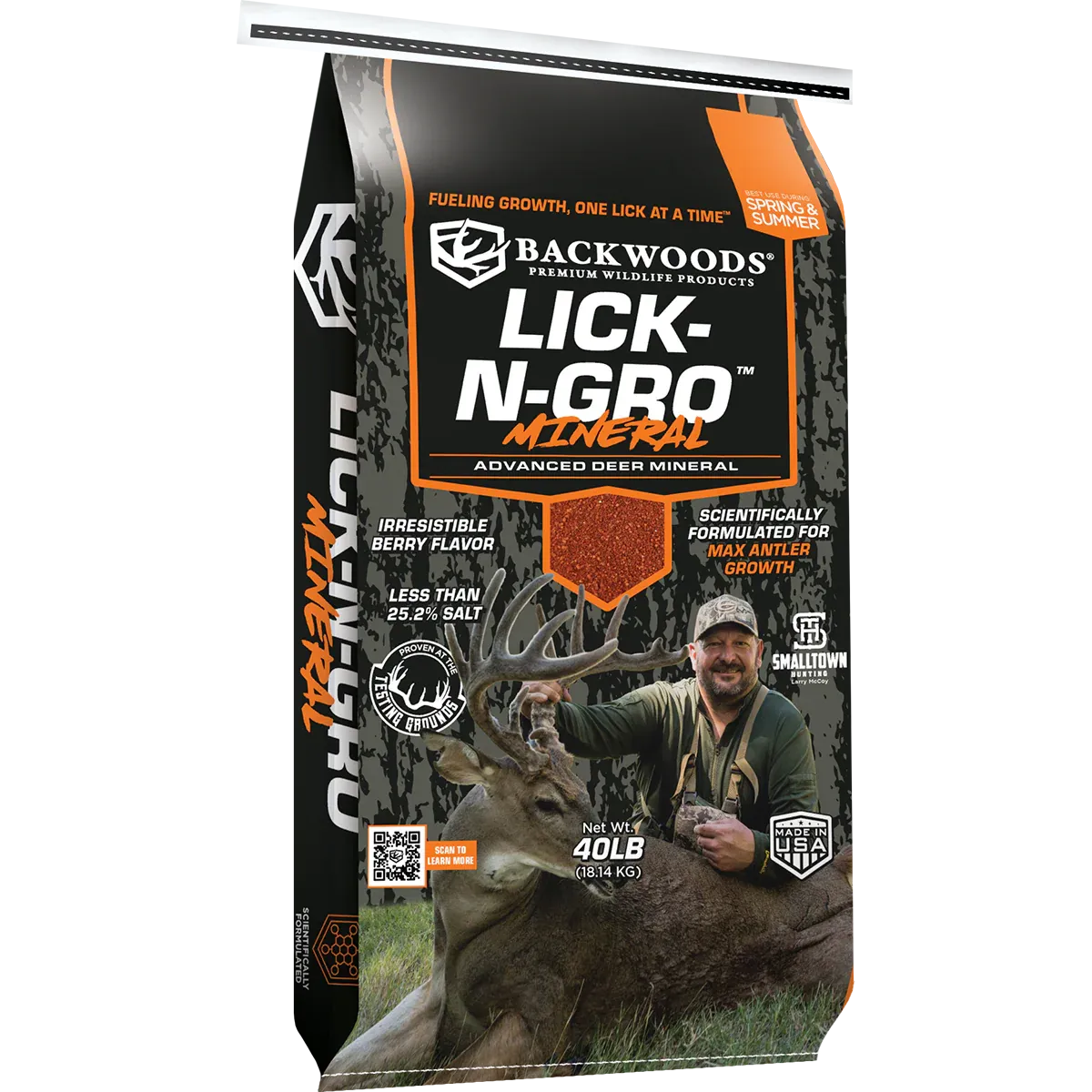 Backwoods Lick N Grow Mineral 40lb