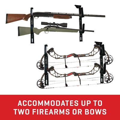 Allen 2 Place Gun, Bow &amp; Tool Rack