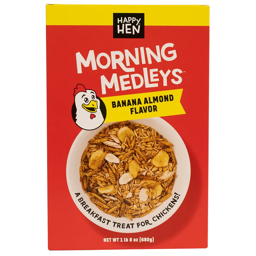Happy Hen Morning Medley Banana Almond  24oz