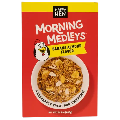 Happy Hen Morning Medley Banana Almond  24oz