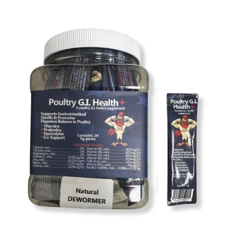 Poultry G.I. Health Natural Dewormer 8g single pack