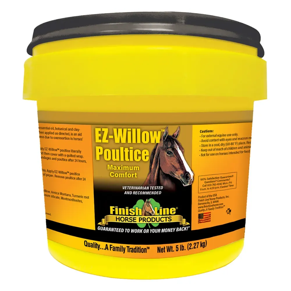 Finish Line EZ-Willow Maximum Comfort Horse Poultice  5 Lb