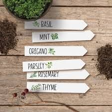 Herbs Plant Pal Garden Sign Set