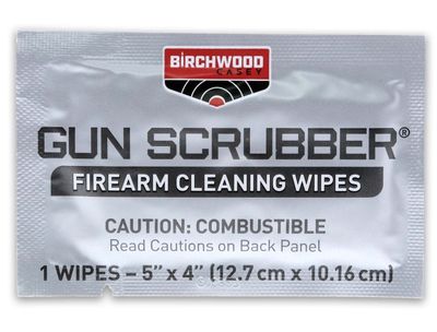 GUN SCRUBBER FIREARM CLEANING WIPES 12CT PK