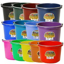 8 Quart Plastic Bucket