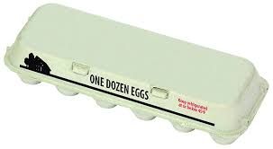 SOLID TOP EGG CARTON