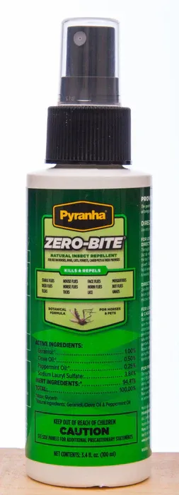 Pyranha Zerobite Natural Flea/Tick Spray 4oz