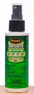 Pyranha Zerobite Natural Flea/Tick Spray 4oz