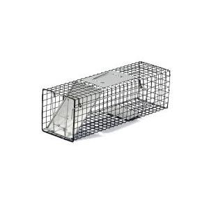 Double-Tuf ELT42 Single Door Live Animal Cage Trap 7x7x24 Small