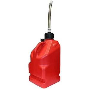 Multi-Purpose Utility Jug / Can w/ Hose 5-Gallons - Red