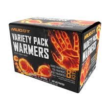 Muddy Warmer Bulk Variety Pack 8- Hand, Toe &amp; XL Body Warmers