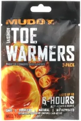 Muddy 3x3.5in Single Use Toe Warmers