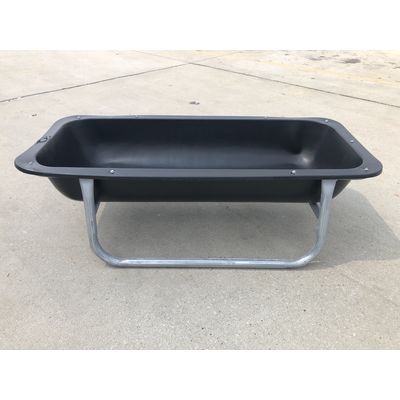 5’ Feed Bunk/Feed Trough Galvanized Base