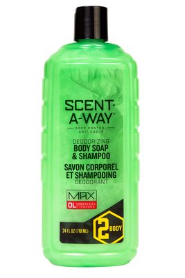 SCENT-A-WAY BIO-STRIKE BODY WASH &amp; SHAMPOO – 24oz