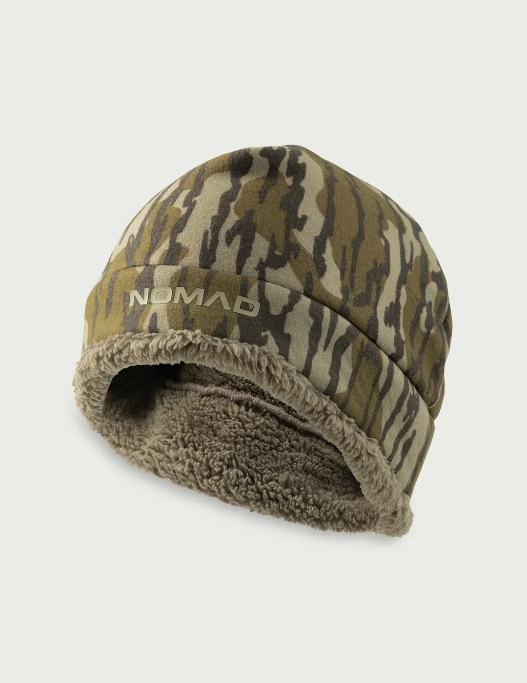 NOMAD HARVESTER VX3 BEANIE MOSSY OAK BOTTOMLAND