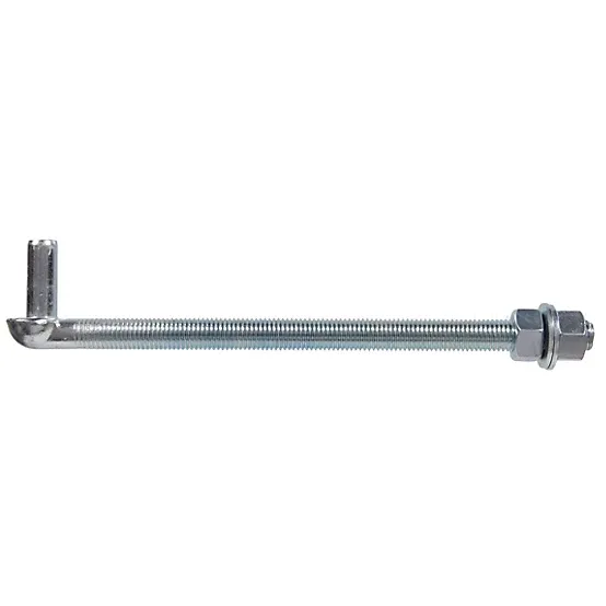 3/4in x 18in Gate Hinge Hanger All Thread Bolt