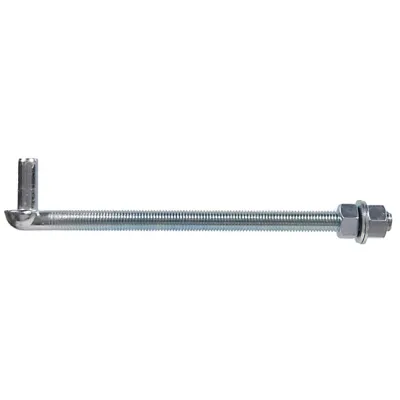 3/4in x 18in Gate Hinge Hanger All Thread Bolt