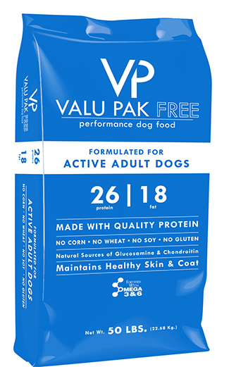 Valu Pak Blue 26/18 50 Lb No Corn Wheat Soy Gluten
