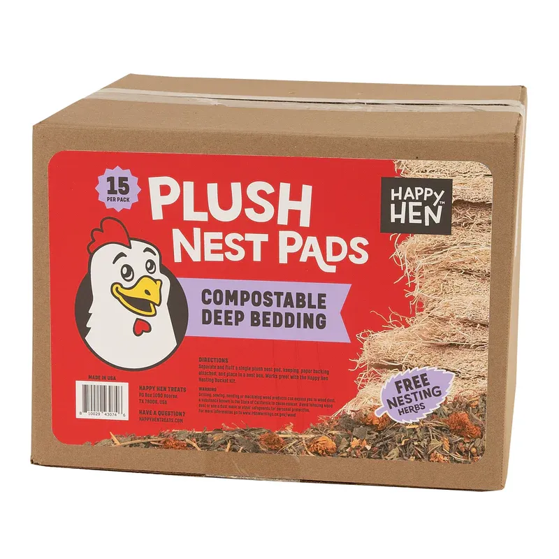Plush Nest Pads 15 Pack with Free Nesting Herbs