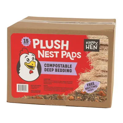Plush Nest Pads 15 Pack with Free Nesting Herbs