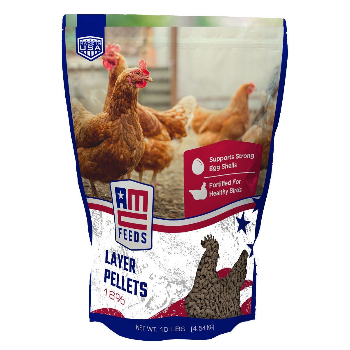 16% Layer Pellet 10lb AM Feeds