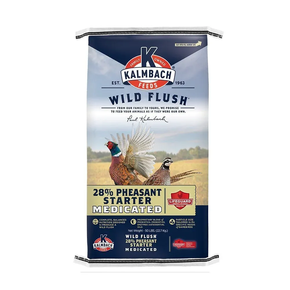 Starter 28% Wild Flush Starter Game Bird Pheasant &amp; Quail Medicated