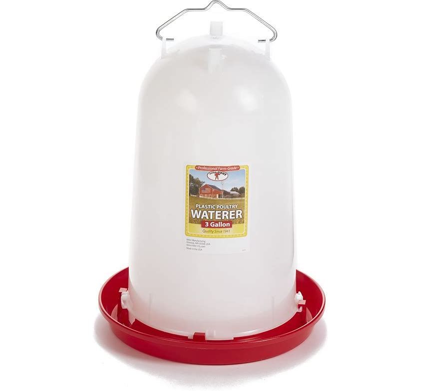 LITTLE GIANT 7906 3 GALLON HANGING POULTRY WATERER