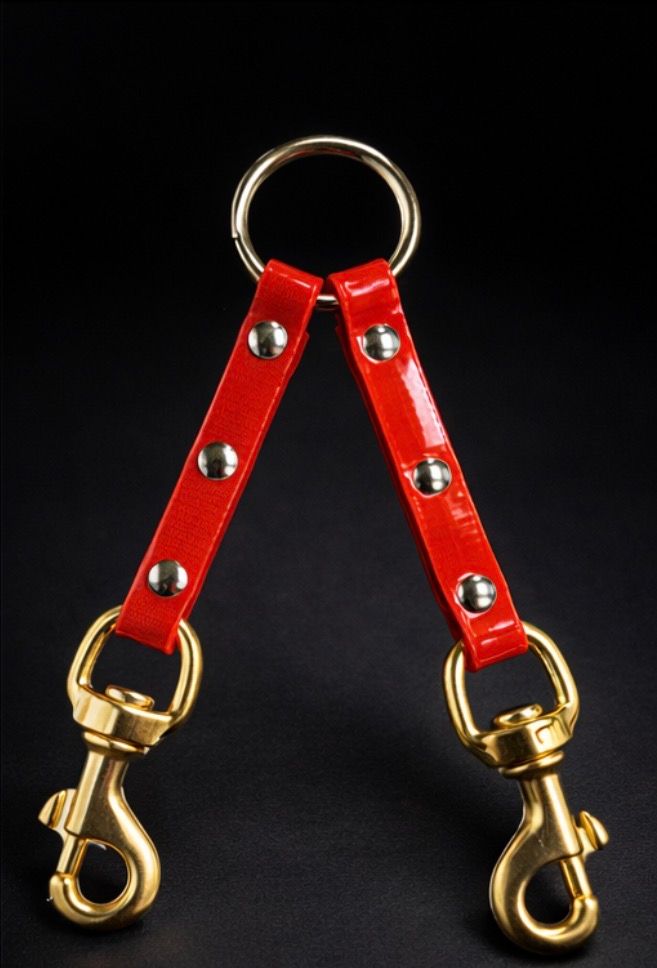 2 Dog Sunglo Couplet, Color: Red