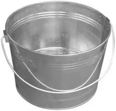 Little Giant 4.25 Gallon Galvanized Tub