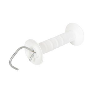White Economy Electric Fence Gate Handle