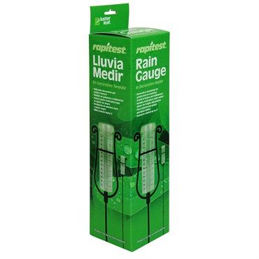Luster Leaf 1640 Rapitest Rain Gauge in Decorative Holder