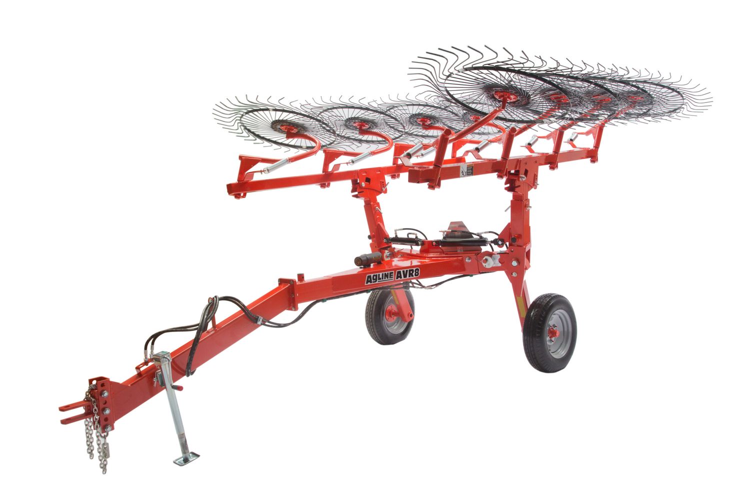 Agline 8 Wheel Hay Rake
