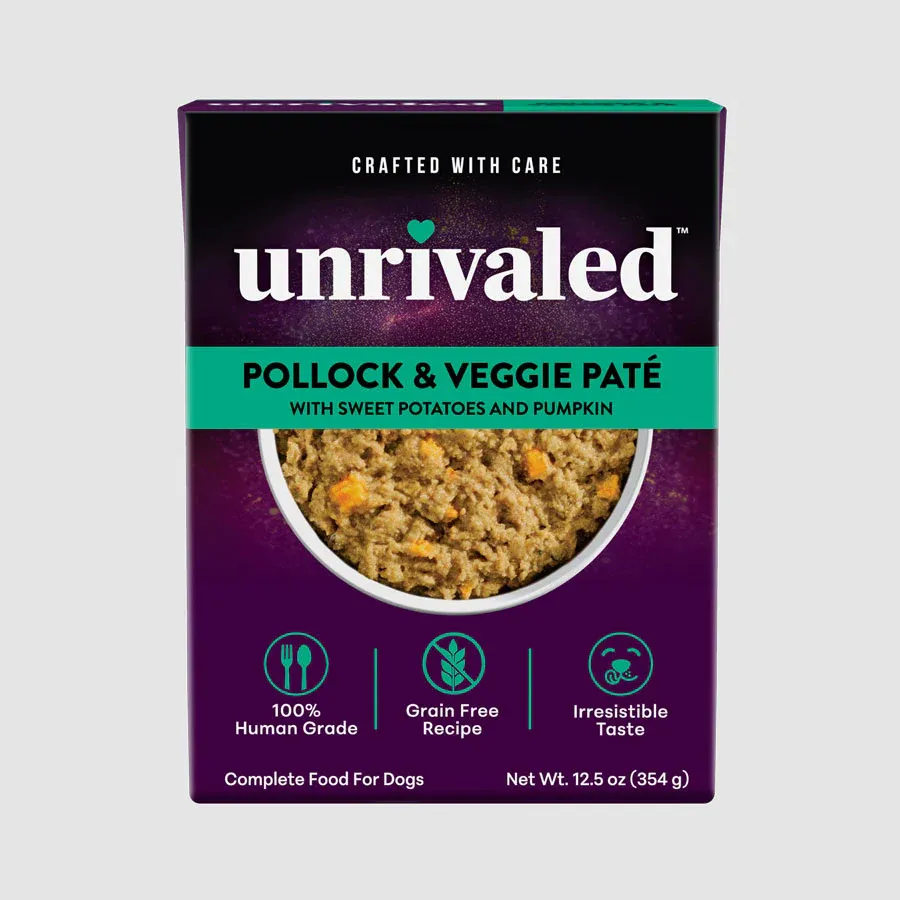 Unrivaled Pollock &amp; Veggie Pate 12.5oz