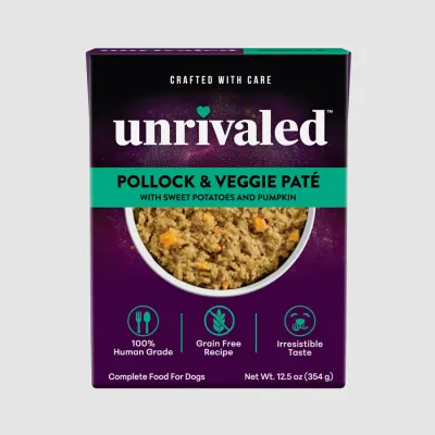 Unrivaled Pollock &amp; Veggie Pate 12.5oz