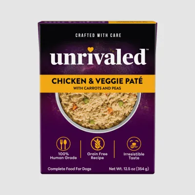 Unrivaled Chicken &amp; Veggie Pate 12.5oz