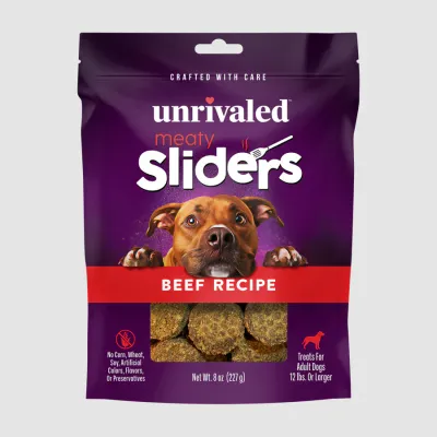 Unrivaled Meaty Sliders - Beef 8oz