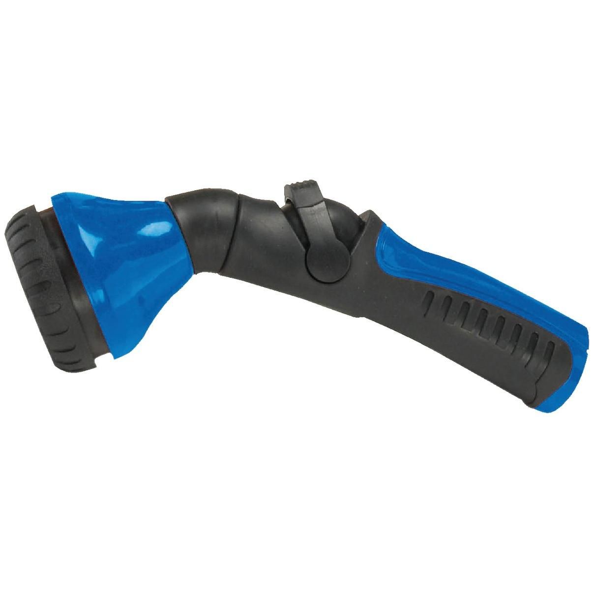 Dramm One Touch Heavy-Duty Metal Shower &amp; Stream Multi-Pattern Nozzle, Color: Blue