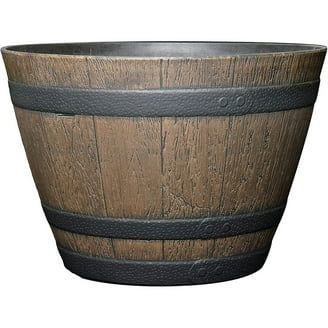 Whiskey Barrel - 15", Kentucky Walnut