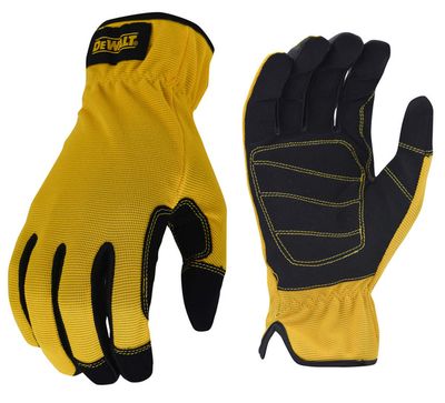DeWalt RapidFit Yellow Mechanic Gloves