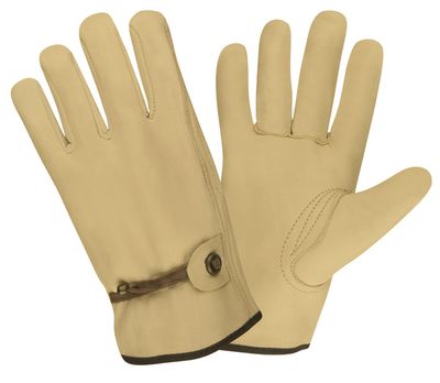 Leather Drivers Gloves Size Large
