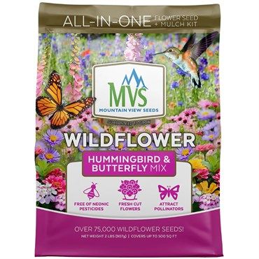 Wildflower Hummingbird &amp; Butterfly Mix 2Lbs