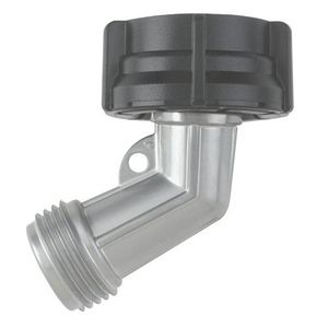 Hose Connector Gooseneck - Zinc