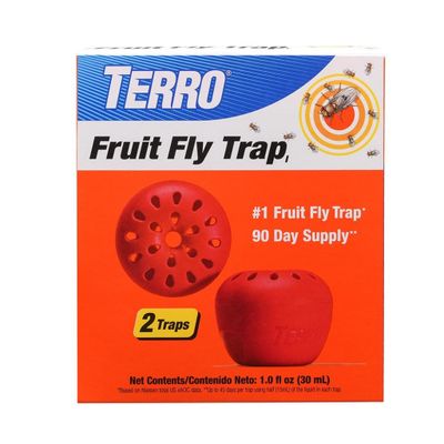Woodstream TERRO Fruit Fly Trap - 2 Pack T2502
