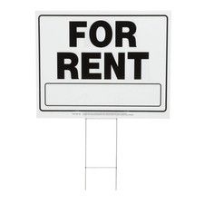 For Rent Yard Sign