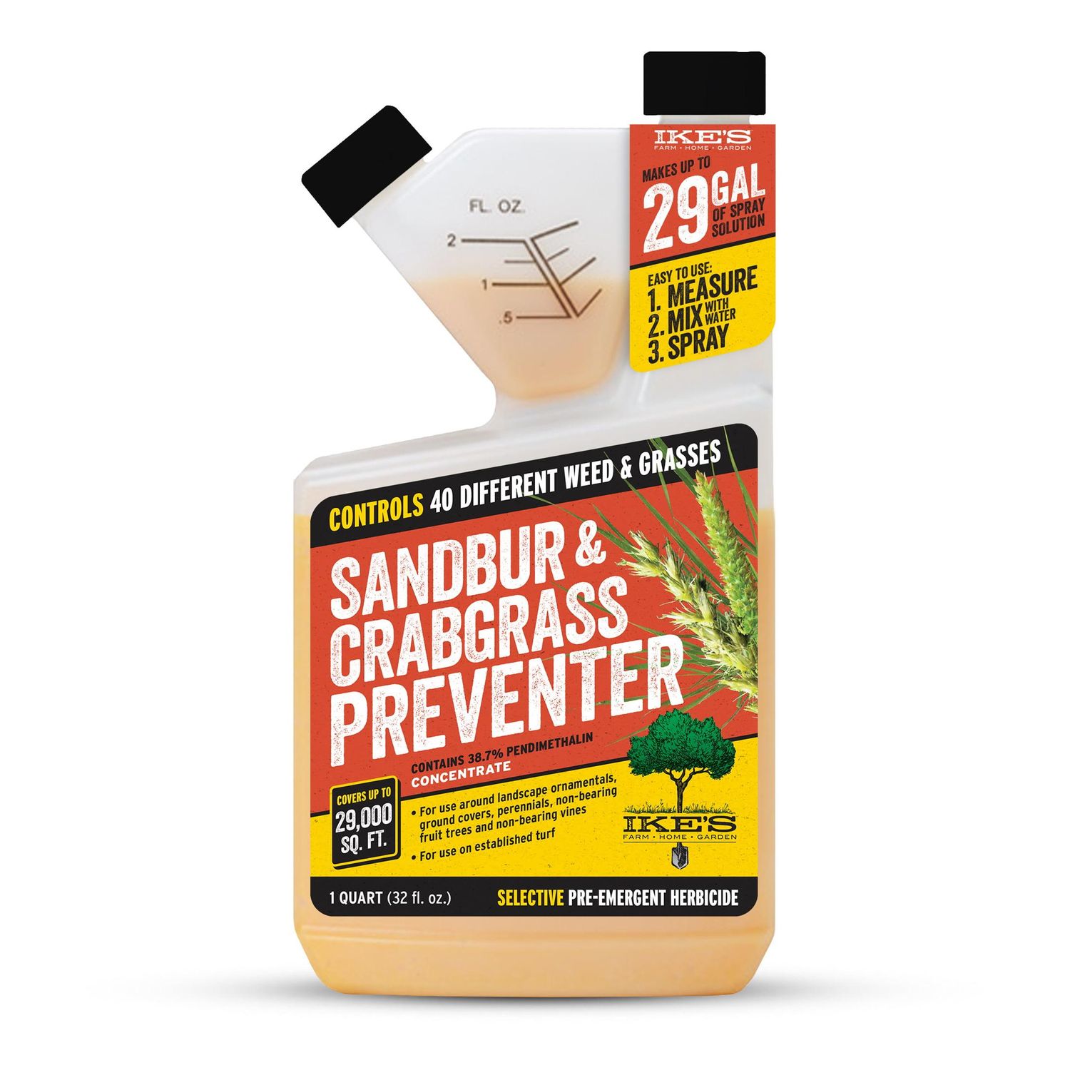 Sandbur &amp; Crabgrass Preventer 1Qt