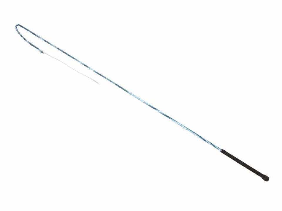Stock Whip 50" Shaft 8" Lash Rubber Handle